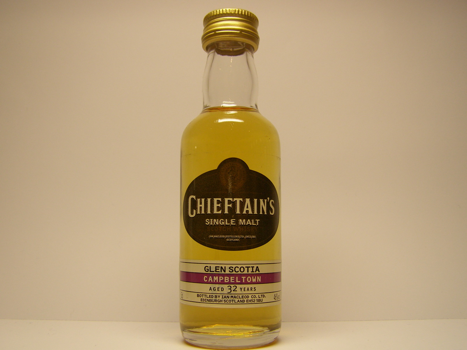 SMSW 32yo "Chieftain´s" 5cl 46%vol.